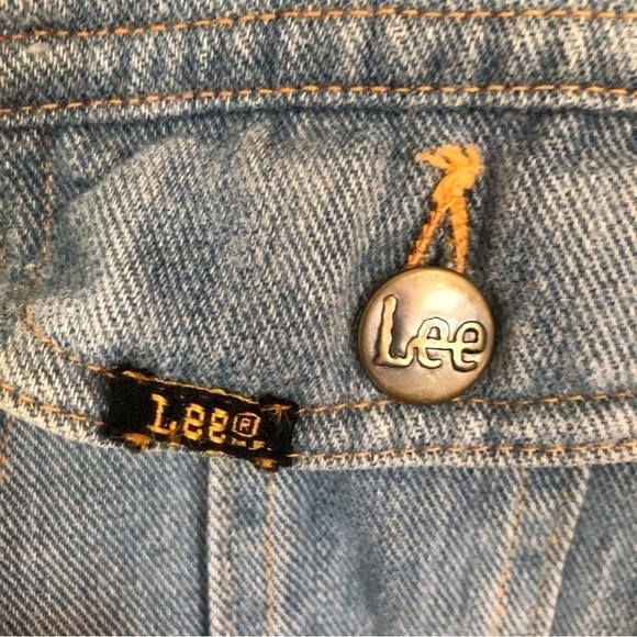Vintage Lee Boho Coastal Cowgirl Denim Jean Jacket Small - Picture 5 of 7